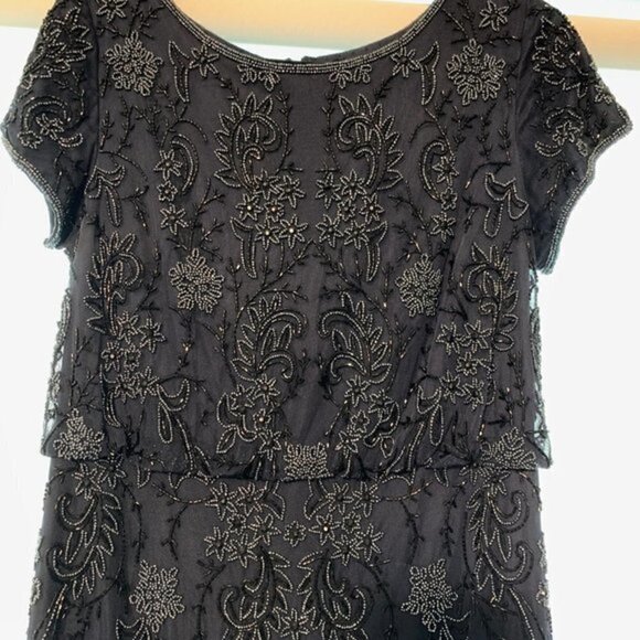 Adrianna  Papell Womens Soutache Long Dress - Picture 4 of 16